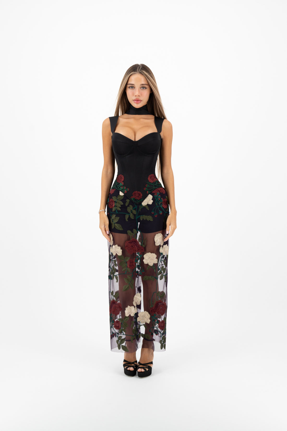 Dolchie Corset Black