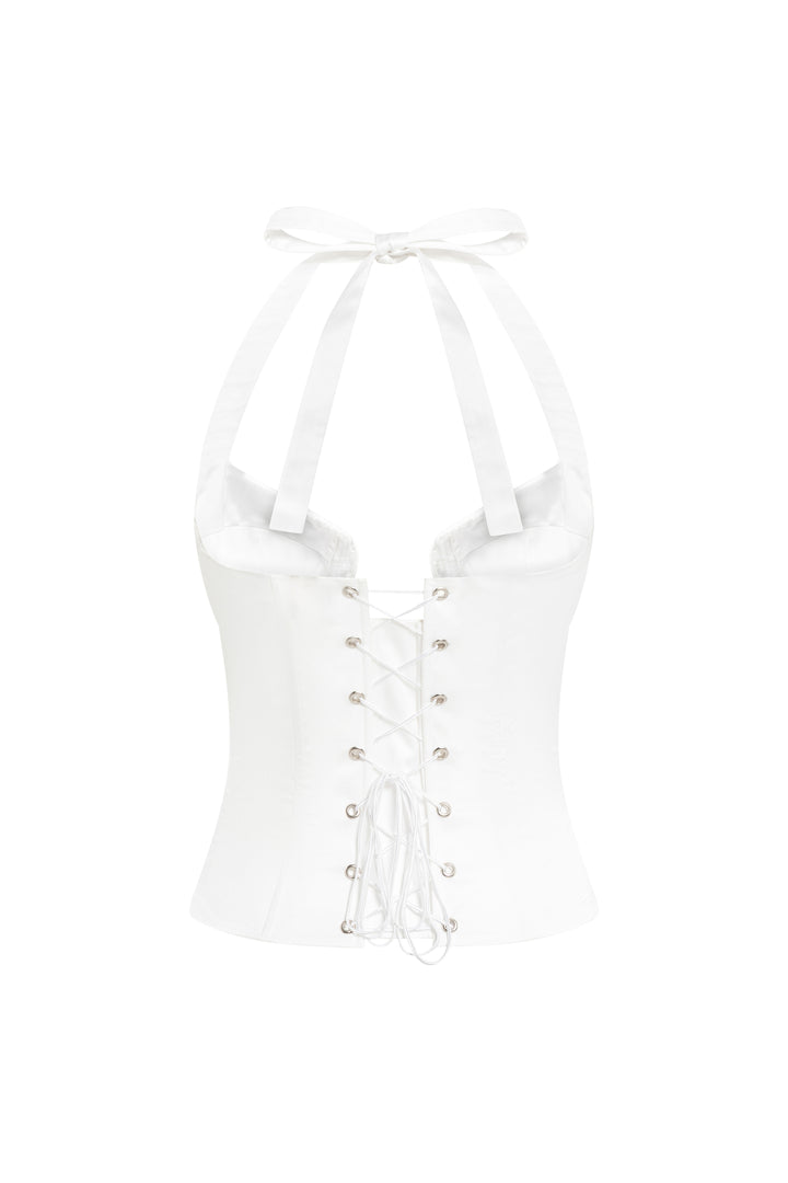 Celeste Corset White