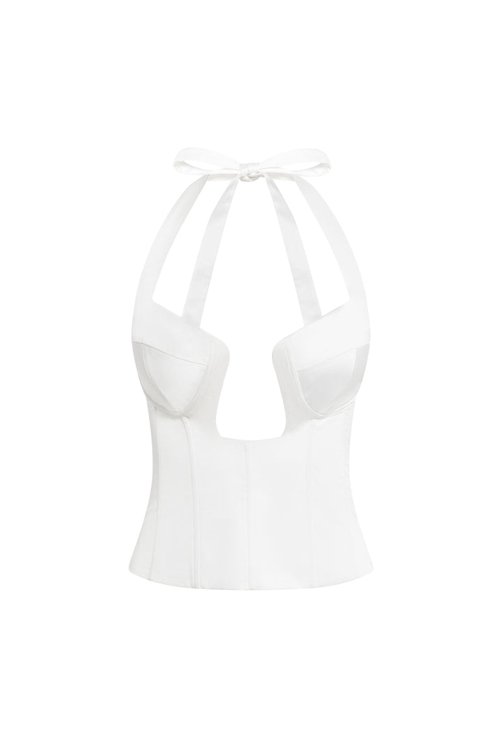 Celeste Corset White