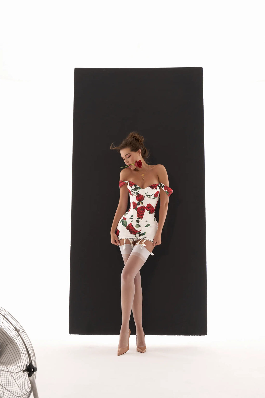 Rosa Corset White