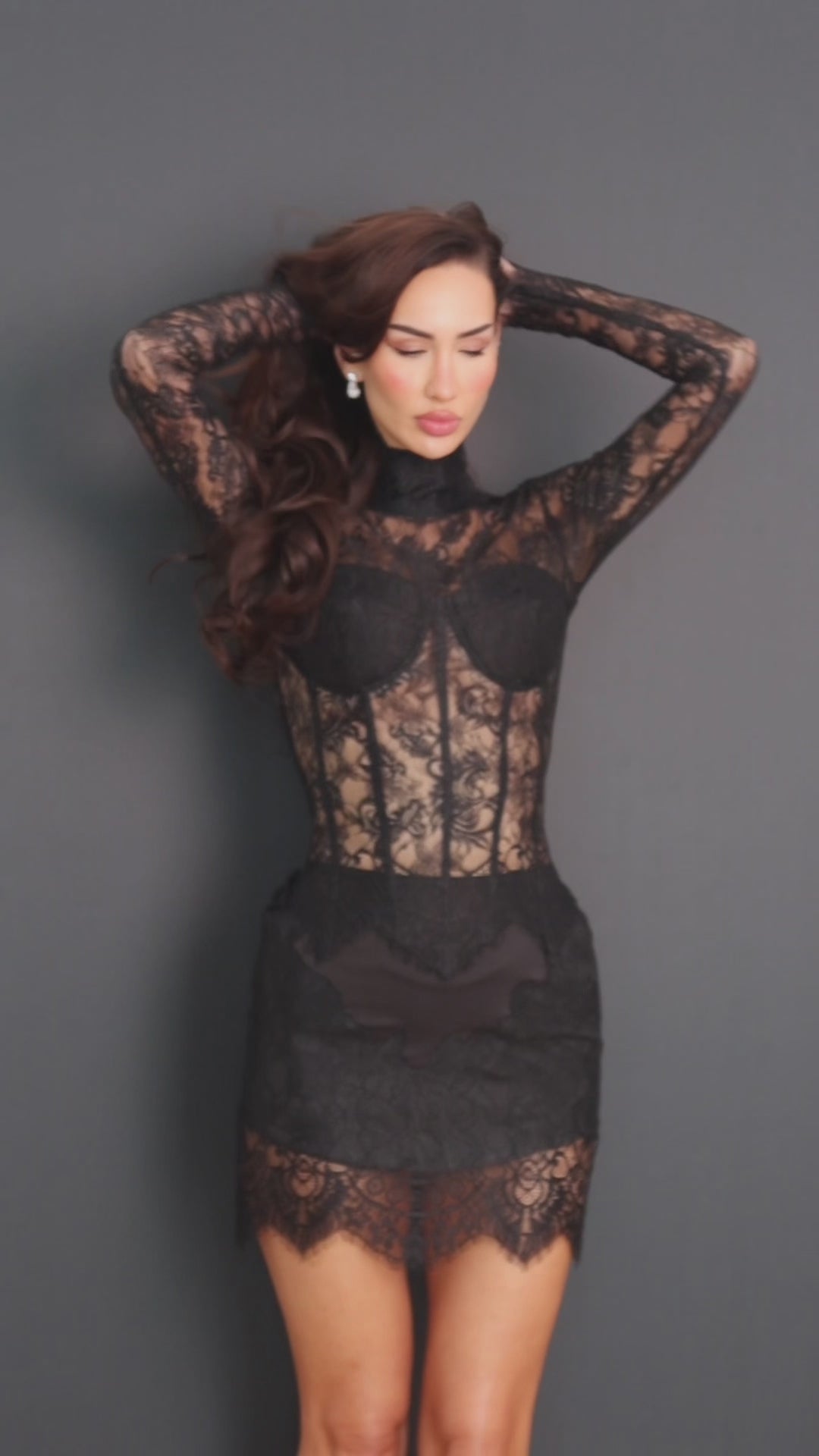 Romanci Corset Black
